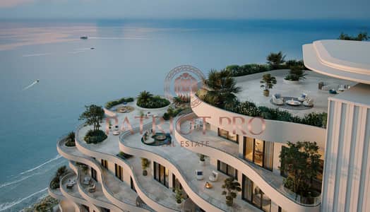 استوديو  للبيع في جزيرة المرجان، رأس الخيمة - Ariel-Sea-View. jpg
