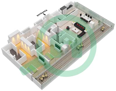 Eden House The Canal - 2 Bedroom Apartment Unit 2 FLOOR 3 Floor plan