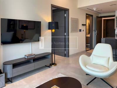 1 Bedroom Apartment for Rent in Business Bay, Dubai - Modern 1-BR | High-Floor | Burj View