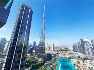 شقة 2 غرفة نوم للايجار في وسط مدينة دبي، دبي - مفروشة||إطلالة على برج خليفة||إطلالة على أوبرا