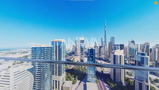 商业湾， 迪拜 单身公寓待售 - Apartment view. png