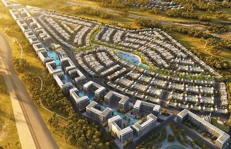 4 Cпальни Вилла Продажа в Дубай Инвестиционный Парк (ДИП), Дубай - IVY-at-Damac-Riverside-Banner. jpg