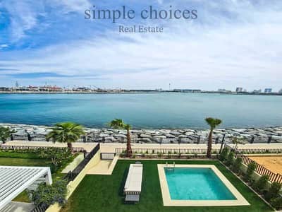 4 Bedroom Villa for Rent in Jumeirah, Dubai - Gorgeous Sea View / Elevator / Spacios Yard