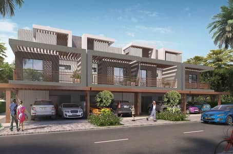 4 Bedroom Townhouse for Sale in DAMAC Hills 2 (Akoya by DAMAC), Dubai - Huge Plot | Single Row | Handover 2026