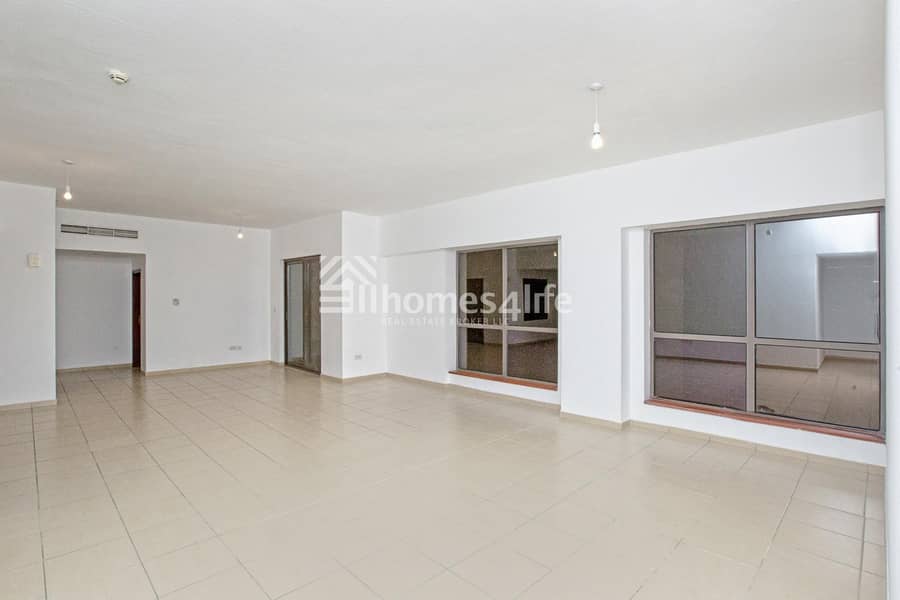 Spacious 4 Bedroom | Unfurnished | Sadaf JBR