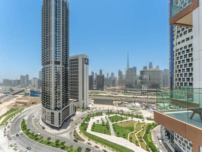 1 Bedroom Flat for Rent in Business Bay, Dubai - Vacant | Burj View | Mid Floor