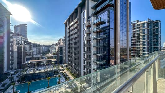2 Bedroom Apartment for Sale in Sobha Hartland, Dubai - Community View | Vacant | Layout with Maids Room