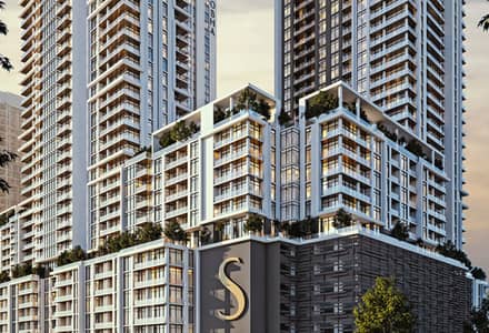 3 Bedroom Flat for Sale in Sobha Hartland, Dubai - Burj and Lagoon View | High Floor | Maids Room