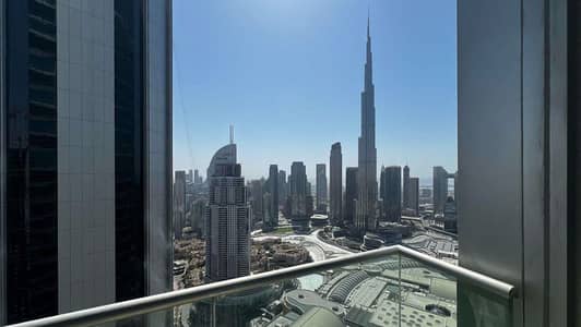 2 Bedroom Apartment for Rent in Downtown Dubai, Dubai - Vacant | Burj View | Fully Furnished