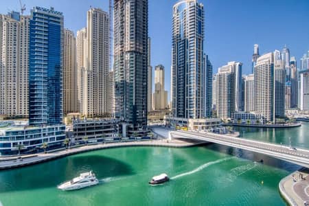 2 Bedroom Apartment for Rent in Dubai Marina, Dubai - Upgraded | Marina View | Vacant
