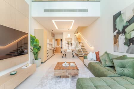 1 Bedroom Apartment for Rent in Business Bay, Dubai - Duplex | Fully Furnished | Burj and Downtown View