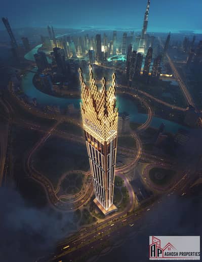 2 Cпальни Апартамент Продажа в Бизнес Бей, Дубай - 230727_Binghatti_JacobCO_View03_Halfres. jpg