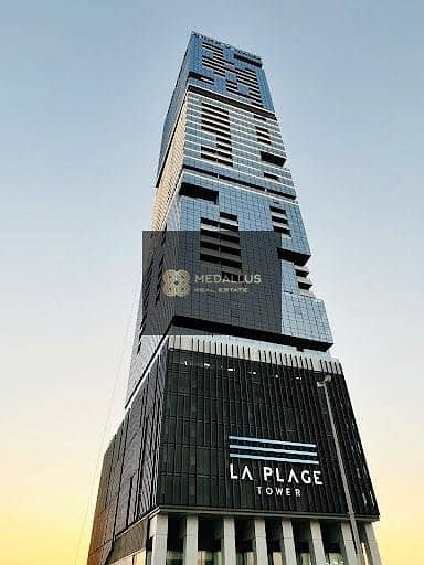 2 Bedroom Apartment for Sale in Al Mamzar, Sharjah - La-Plage-Tower-02. jpg