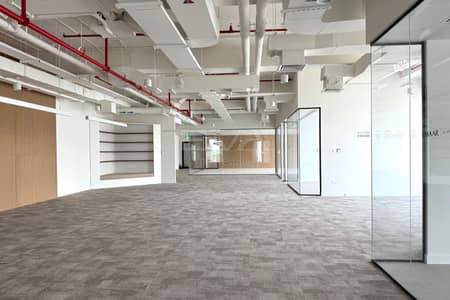 Office for Rent in Sheikh Zayed Road, Dubai - Fitted | Premium Location | Partitioned