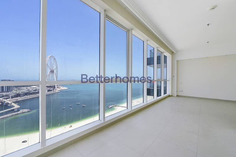 Al BaType A2A| Balcony|Sea View| Open Plan Kitchen| Maid's