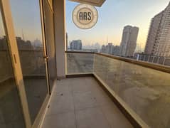 Burj Khalifa view 2bhk 3baths in 115k balcony wardrobes 1parking free