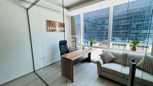 Office for Rent in Business Bay, Dubai - Luxury Decor | Furnished Office | Low Traffic