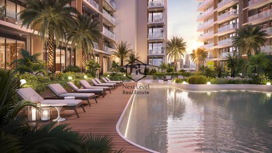 2 Bedroom Apartment for Sale in Dubai Silicon Oasis (DSO), Dubai - The Hillgate - pool deck. jpg