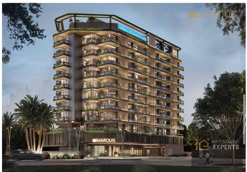 Квартира в Комплекс Дубай Резиденс，Marquis Vista, 1 спальня, 1162188 AED - 12467151