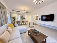 Furnished Spacious 2BR + Maid’s | MJL | Vacant