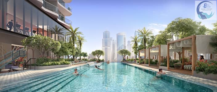 Studio for Sale in Dubai Marina, Dubai - 07 Pool Render. jpg