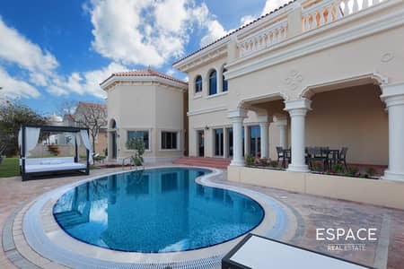 6 Bedroom Villa for Rent in Palm Jumeirah, Dubai - High number | Atlantis View | Furnished