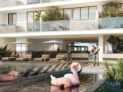 1 Bedroom Flat for Sale in Jumeirah Village Circle (JVC), Dubai - Swimming_pool_view_3. jpg