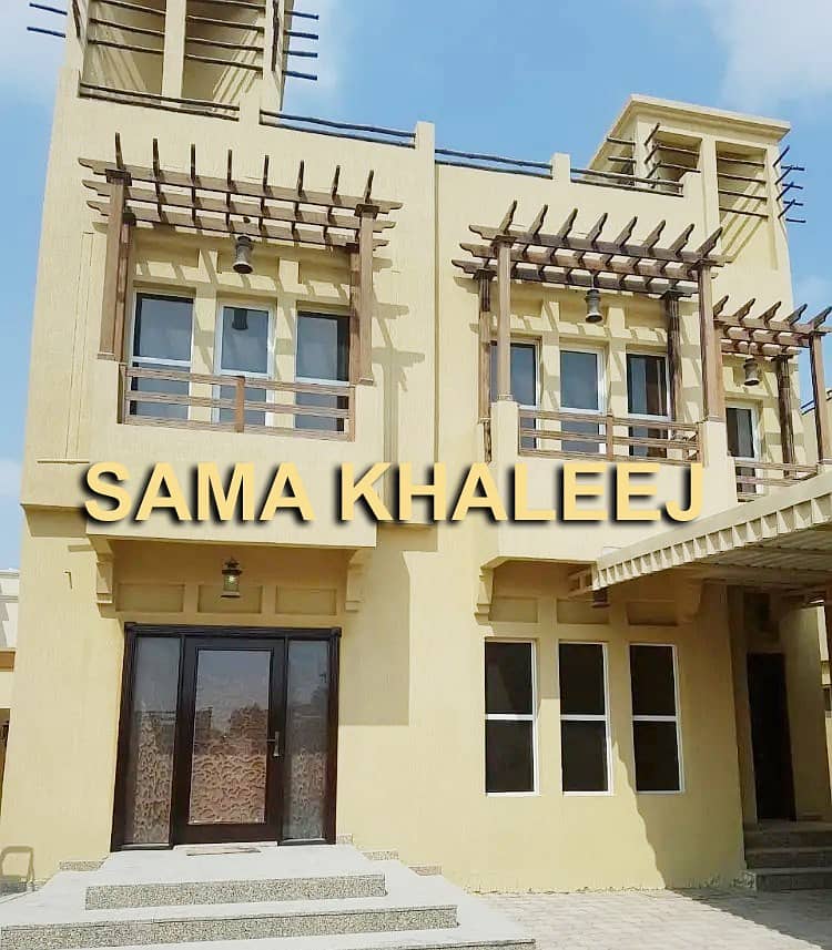 villa for sale central air condition with electricity and water