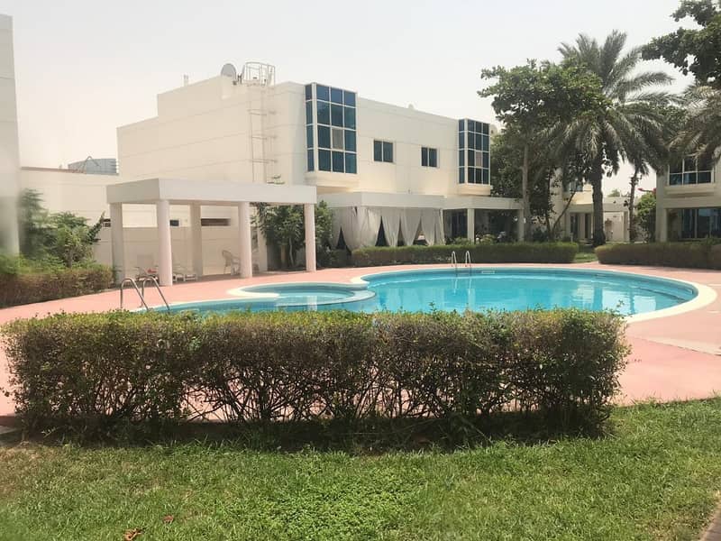 Very nice 4 bedroom compound villa with shared pool