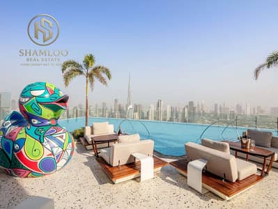2 Bedroom Apartment for Rent in Business Bay, Dubai - pool (1). jpg