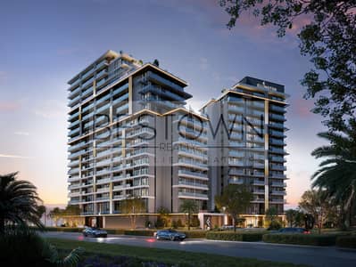 2 Bedroom Apartment for Sale in Dubai Silicon Oasis (DSO), Dubai - The Hillgate - hero shot - night. jpg