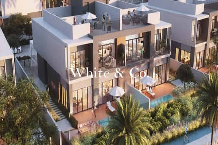 3 Bedroom Townhouse for Sale in Dubai South, Dubai - True Corner | Single Row | Best Location