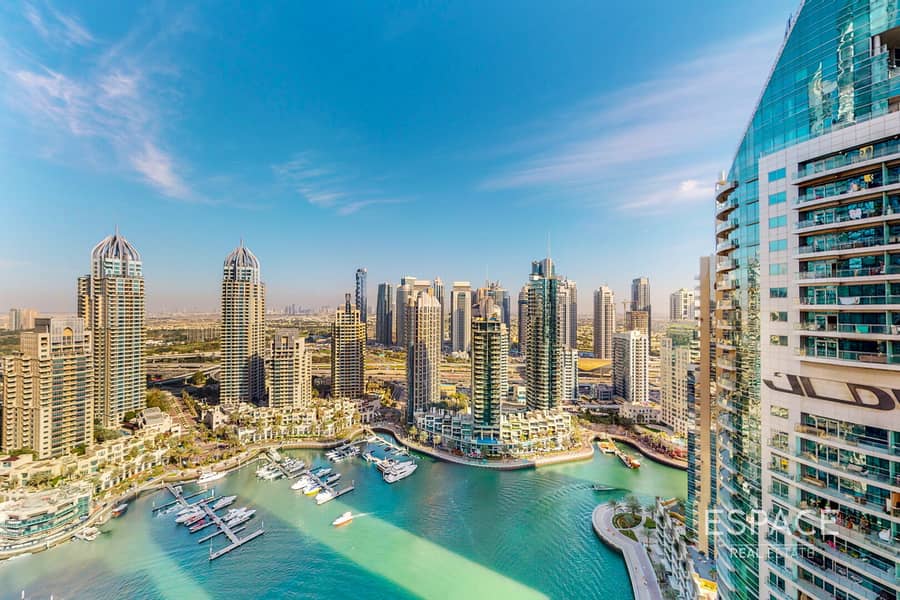 位于迪拜码头，蓝色鸢尾大厦 2 卧室的公寓 3780000 AED - 12475594