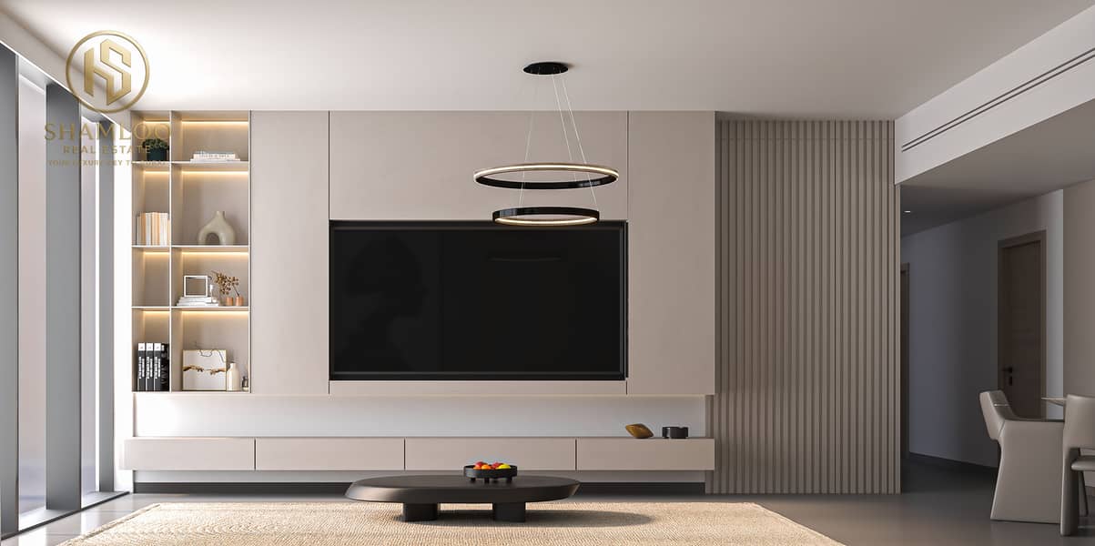 4 Berkeley Square- 2BR- Living Room 02. png