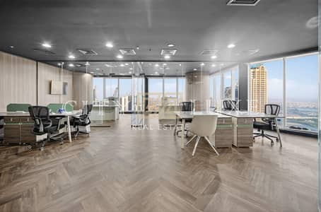 Office for Rent in Business Bay, Dubai - Fitted | Canal view | Modern Fit Out | Furnished