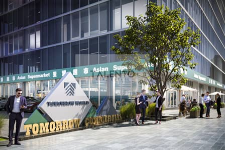 Office for Sale in International City, Dubai - Outside the commercial tower. jpg