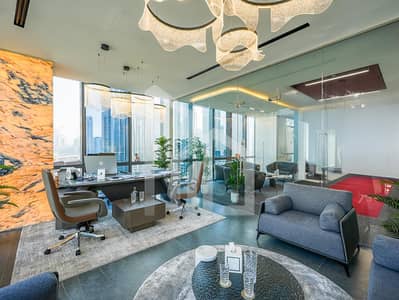 Office for Rent in Downtown Dubai, Dubai - Burj Khalifa View | Furnished | 9 Parking Spaces