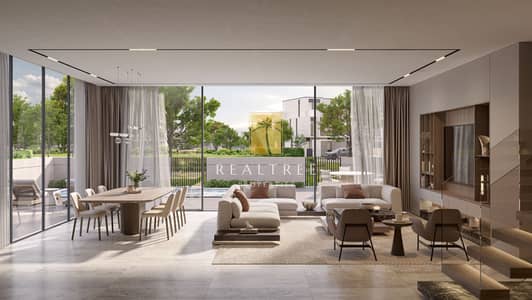 4 Bedroom Villa for Sale in Jumeirah Golf Estates, Dubai - RA_JUMEIRAH_GOLF_ESTATE_Master_Living_Room_1_Rev8_211124_55a5b0718a. jpeg