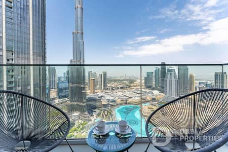 3 Bedroom Apartment for Sale in Downtown Dubai, Dubai - Fountain Burj View | Fully Furnished | Upgraded