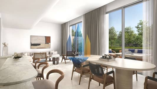 阿尔雷姆岛， 阿布扎比 3 卧室联排别墅待售 - Thoraya_Townhouse_Living&Kitchen 2. jpg