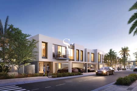 3 Bedroom Villa for Sale in The Valley by Emaar, Dubai - Bold Facade | Backing Green Sikka | Internal Unit