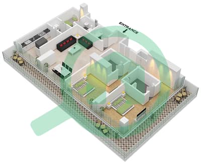Eden House The Canal - 2 Bedroom Apartment Unit 2 FLOOR 2 Floor plan