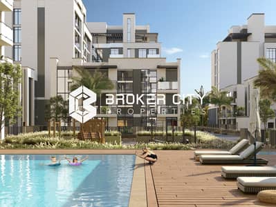 فلیٹ 1 غرفة نوم للبيع في مدينة مصدر، أبوظبي - CAM017-POOL FRONT. jpg