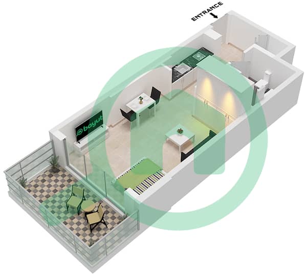 Type H Unit 15 Floor 1-13