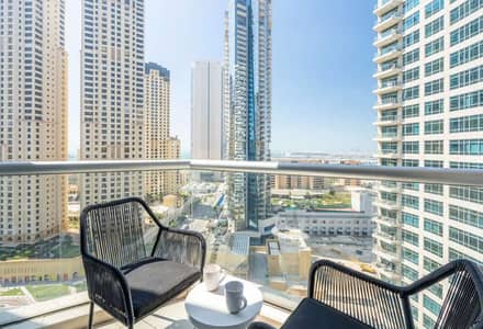 1 Bedroom Apartment for Rent in Dubai Marina, Dubai - High Floor | Chiller Free| Upgraded
