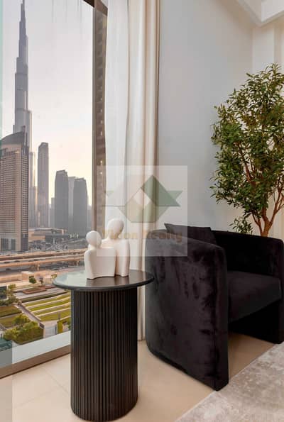 2 Bedroom Apartment for Rent in Za'abeel, Dubai - Fully Furnished Luxury 2BR Apartment | Iconic Burj Khalifa Views | Direct Access to Dubai Mall