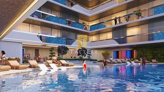 2 Cпальни Апартаменты Продажа в Комплекс Дубай Резиденс, Дубай - Pool. jpg