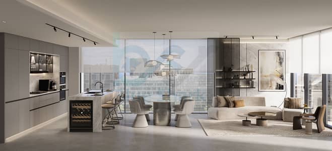 布卡德拉社区， 迪拜 1 卧室单位待售 - Living Area. jpg