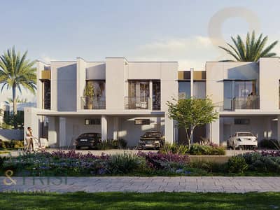 3 Bedroom Villa for Sale in The Valley by Emaar, Dubai - 3 BR | Single Row | Big Layout | On The Water