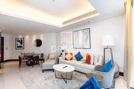 1 Bedroom Flat for Rent in Downtown Dubai, Dubai - Furnished and Serviced | Vacant | High Floor